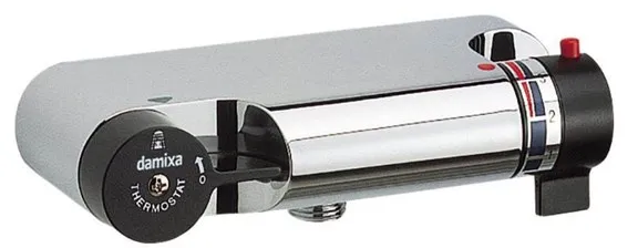 Damixa TMC Douchemengkraan, Zwart/Chroom