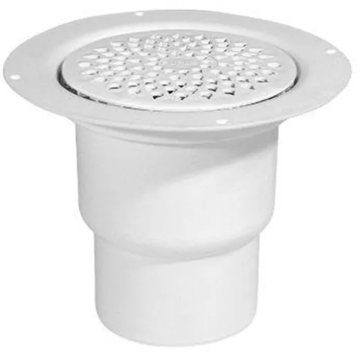 Purus Brage vloerafvoer met verticale 110mm afvoer water