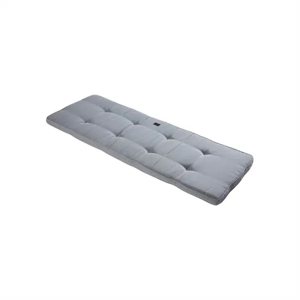 Kussen voor 3-persoons bank - 141 x 50 cm - Grijs