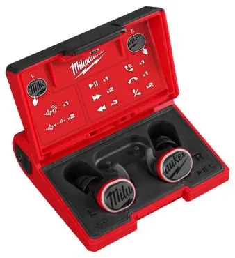 Milwaukee gehoorbescherming m/bluetooth L4 RLEPB-301 - Oplaadbaar