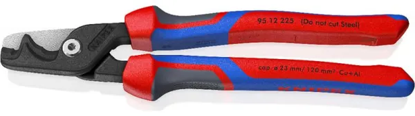 Knipex-kabelknipper met getrapte snijfunctie StepCut XL