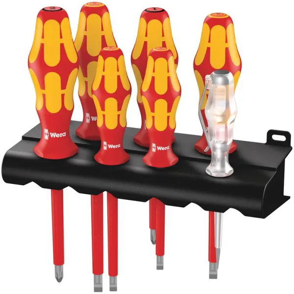 Wera Schroevendraaierset 160 i/165 i/7 Kraftform Plus Serie 100 Rek