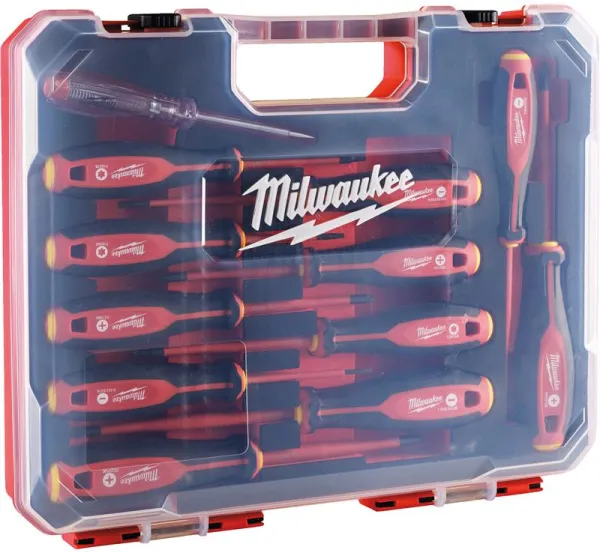 Milwaukee Schroevendraaierset VDE met 12 stuks