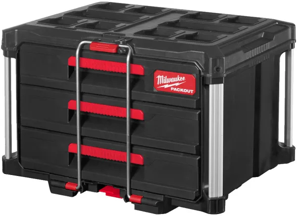 Milwaukee Packout Ladebox met 3 laden