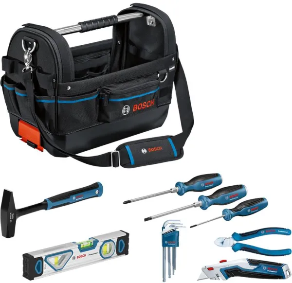 Bosch Gereedschapstas GWT 20 met 6 stuks gereedschap